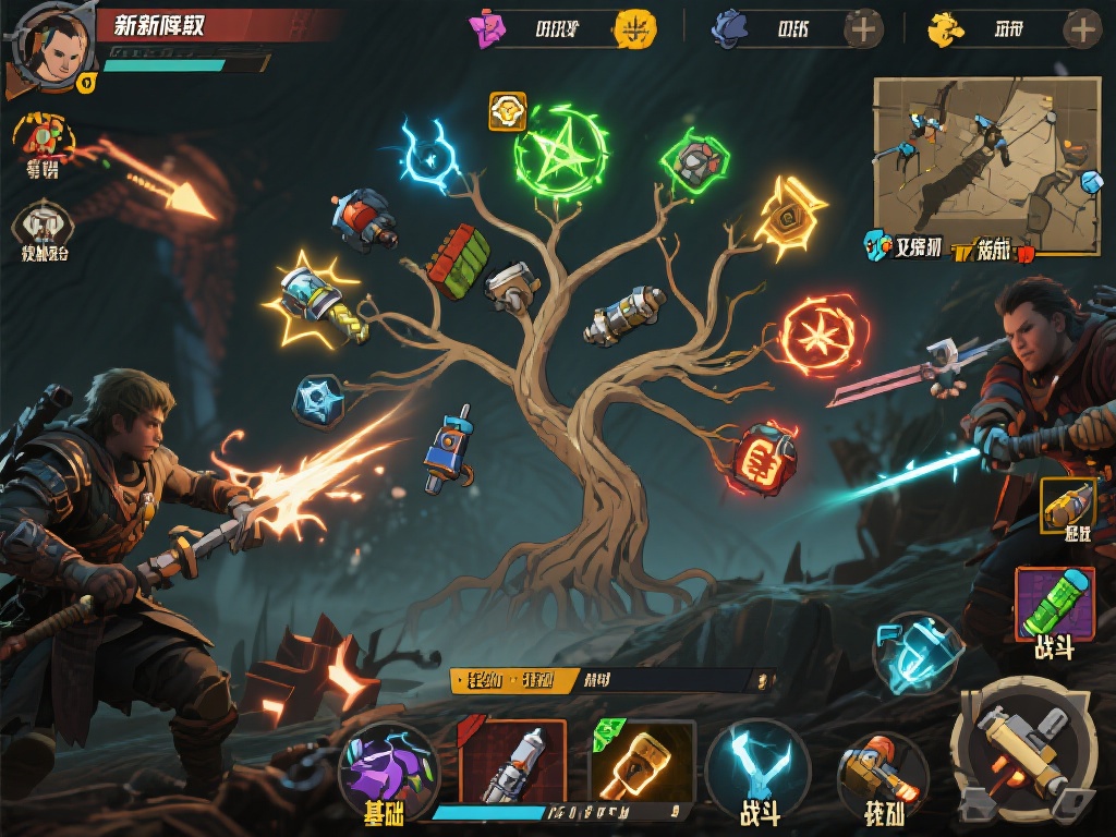 此外，玩家还能通过选择不同的道具与技能组合，享受更